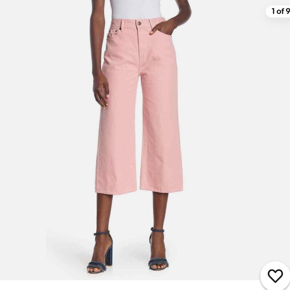 BCBGeneration long short Jean for women Size 27 Rose
Smoke Cropped Gaucho - Picture 3 of 17